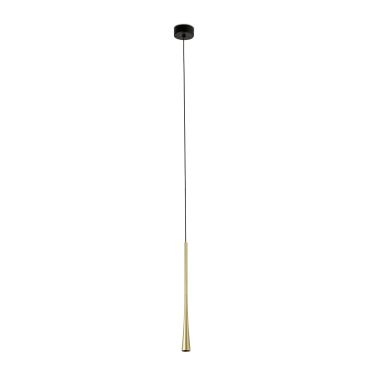 Faro Diana 400 - lampe suspendue - Ø 3,2 x 40 cm - 6W LED inclus - or satiné