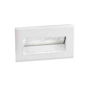 Nova Luce Krypton - applique encastrée - 8,5 x 8 x 5,5 cm - 1,5W LED inclus - IP54 - blanc