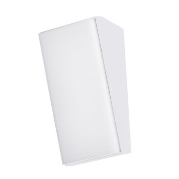 Nova Luce Keen - applique murale extérieure - 9 x 7 x 18 cm - 12W LED inclus - IP65 - blanc