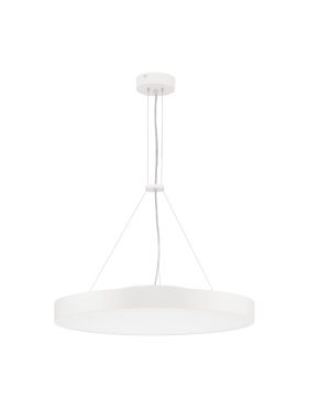 Nova Luce Perfect Profile - lampe suspendue sur télécommande  - Ø 60 x 120 cm - 40W LED dimmable inclus - 2700K-6000K - blanc