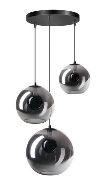 ETH Orb  - suspension -  Ø 50 x  140 cm - noir