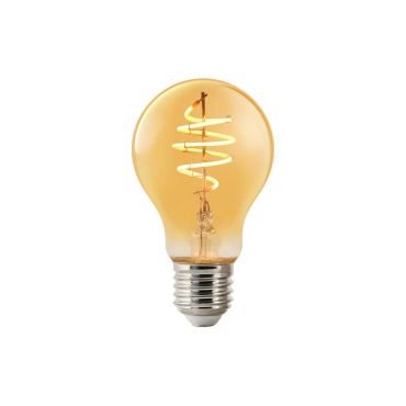 Nordlux Smart LED bulb - éclairage intelligent - Ø 6 x 10,5 cm - E27 - 4,7W - fonction dimming via app - ambre