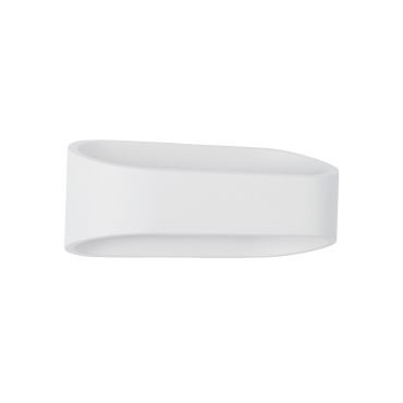 Nova Luce Mile - applique d'extérieur - 18 x 11,5 x 7,5 cm - 9W LED inclus - IP54 - blanc