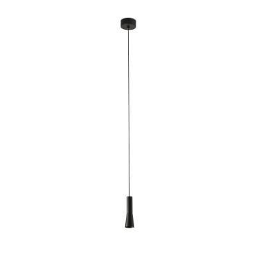 Faro Nina - lampe suspendue -  Ø 4 x 13 cm - 4W LED inclus - noire