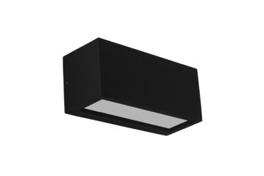 Century Italia Reverso - applique d'extérieur - 10 x 11 x 25 cm - IP65 - noir