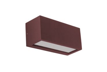 Century Italia Reverso - applique d'extérieur - 10 x 11 x 25 cm - IP65 - marron