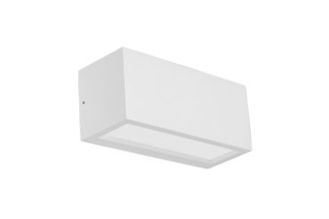 Century Italia Reverso - applique d'extérieur - 10 x 11 x 25 cm - IP65 - blanc