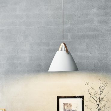 Design for the People Strap 27 - lampe suspendue - Ø 27 x 334,55 cm - blanc