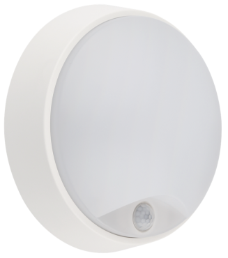 Century Italia Forma - plafonnier et applique murale - Ø 21,4 x 8 cm - 14W LED inclus - avec détecteur de mouvement - couleur de lumière réglable - IP54 - blanc