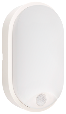 Century Italia Forma - plafonnier et applique murale - 12 x 6,3 x 21,2 cm - 14W LED inclus - avec détecteur de mouvement - couleur de lumière réglable - IP54 - blanc