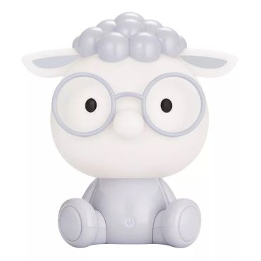 Zuma Line Animals Sheep - lampe de table - 27 x 28 cm - 3W dimmable LED inclus - gris