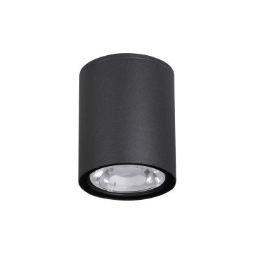 Nova Luce Ceci - plafonnier d'extérieur - Ø 9 x 11 cm - 6W LED inclus - IP65 - noir