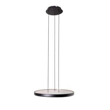 Maxlight Vik - lampe suspendue - Ø 48 x 120 cm - 40W LED inclus - noir et or