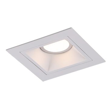 Maxlight Hit - spot encastré 1L - 115 x 115 mm, 95 x 95 mm format encastré - blanc