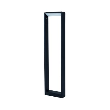 Nova Luce Volver - lampe de jardin - 20 x 6 x 80 cm - 6W LED inclus - IP54 - noir