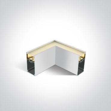 ONE Light LED Accessoires linéaires - angle pour 38150A et 38151A - 14W LED inclus - blanc - couleur de lumière réglable