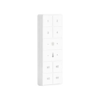 Nordlux Smart Remote - télécommande - éclairage intelligent - 6,7 x 12 x 1,46 cm - blanc