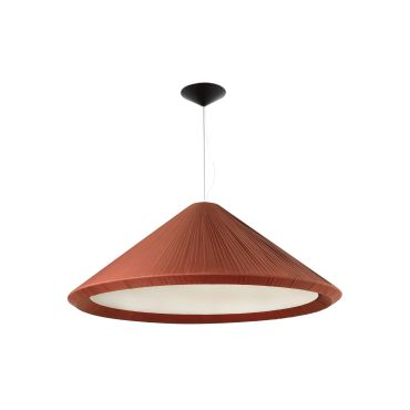 Faro Saigon-in - lampe suspendue - Ø 130 x 76 cm - Terracotta