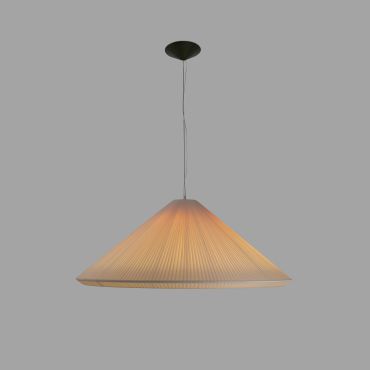 Faro Saigon-in - lampe suspendue - Ø 130 x 76 cm - blanc ivoire