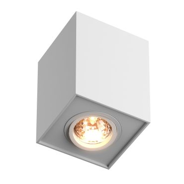 Zuma Line Quadro - spot apparent - 9,6 x 9,6 x 12 cm - blanc