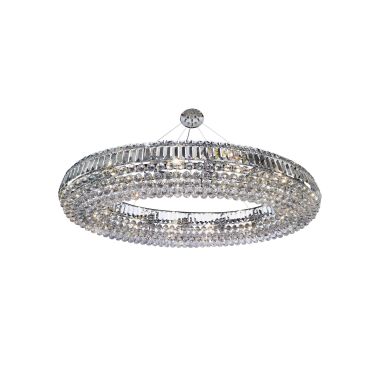 Searchlight Vesuvius - lampe suspendue - 123 x 73 x 120 cm - chrome