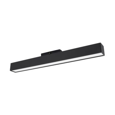 Nova Luce Rieti - luminaire pour système de profilés magnétiques - 40,2 x 3,5 x 5,1 cm - 22W LED inclus - noir - couleur de lumière blanc chaud