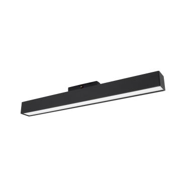 Nova Luce Rieti - luminaire pour système de profilés magnétiques - 40,2 x 3,5 x 5,1 cm - 22W LED inclus - noir - blanc couleur de lumière