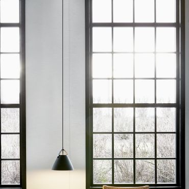 Design for the People Strap 27 - lampe suspendue - Ø 27 x 334,55 cm - noir