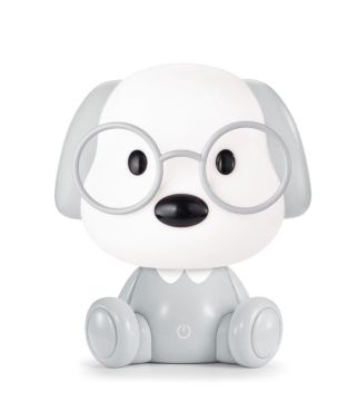 Zuma Line Animals dog - lampe de table - 18 x 20 cm - 3W dimmable led inclus - grey