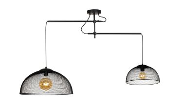 Maxlight Concept - lampe suspendue - 170 x 100 cm - noir