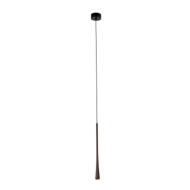 Faro Diana 400 - lampe suspendue - Ø 3,2 x 40 cm - 6W LED inclus - marron foncé