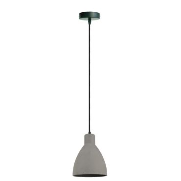 VK Lighting Remy - lampe suspendue - Ø 18,4 x 150 cm - gris