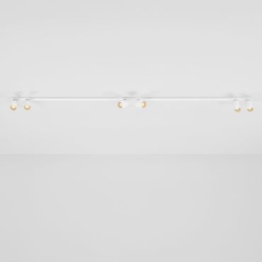 Nova Luce Oso - Applique murale - 200 x 3,5 x 10,5 cm - blanc