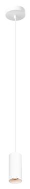 Artdelight Milano - lampe suspendue - Ø 6,5 x 150 cm - blanc