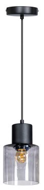 ETH Sledge Glass - suspension - Ø 12 x 218 cm - fumé