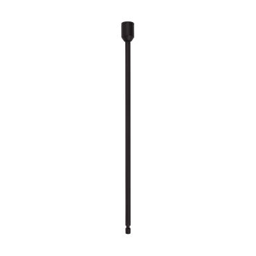 Nova Luce Zed - système de rail magnétique tubulaire - Ø 2 x 30 cm - noir