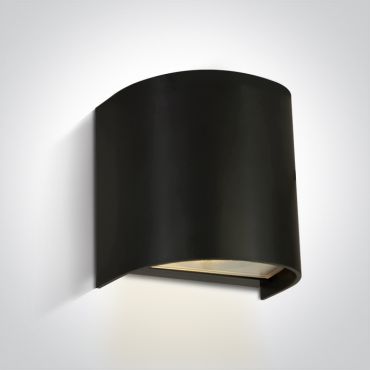 ONE Light GU10 Outdoor Cylinder Lights - applique murale extérieure - 11 x 8,3 x 11 cm - IP65 - noir