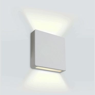 ONE Light Dark Light Step Series - applique encastrée - 5 x 4 x 5 cm - 2W LED dimmable inclus - IP65 - blanc