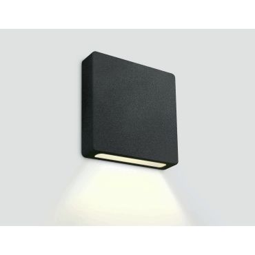 ONE Light Dark Light Step Series - applique encastrée - 5 x 4 x 5 cm - 2W dimmable LED inclus - IP65 - noir