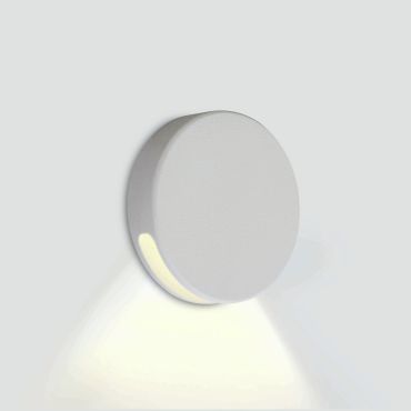 ONE Light Dark Light Step Series - applique encastrée - Ø 5 x 4 cm - 2W LED dimmable inclus - IP65 - blanc