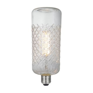 Daylight Italia Demetra Lampe LED - Ø 8 x 20,2 cm - E27 - 6W dimmable - 2700K - transparent