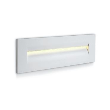 ONE Light Outdoor Dark Light Wall Recessed - applique murale encastrée - 25 x 7,3 x 8,7 cm - 8,5W LED inclus - IP65 - blanc