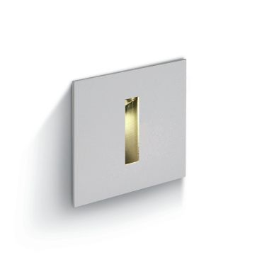 ONE Light Indoor/Outdoor Decorative Wall Recessed - applique murale encastrée - 5,6 x 5,4 x 5,6 cm - 3W LED dimmable inclus - IP54 - blanc