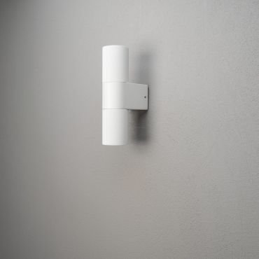 Konstsmide Temi Up/Down - applique murale extérieure - 6,5 x 11,5 x 23,5 cm - IP54 - blanc