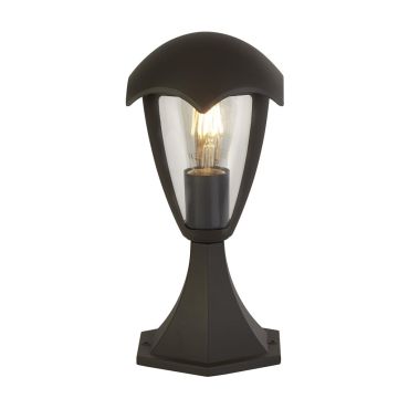 Searchlght Bluebell - poteau de jardin - Ø 17,5 x 30 cm - IP44 - anthracite