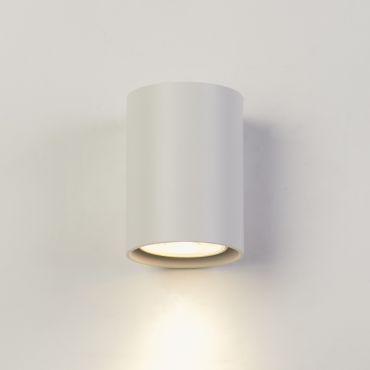 Searchlight Round - applique murale - Ø 6,5 x 10 cm - blanc