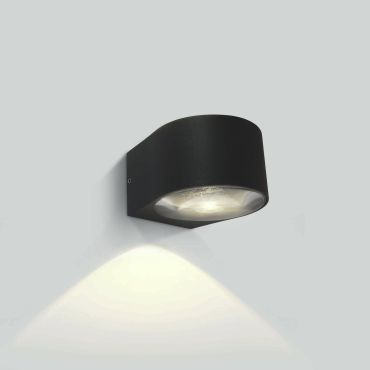 ONE Light Appliques intérieures/extérieures - plafonnier/applique extérieure - 12,2 x 10,7 x 7,6 cm - 6W LED inclus - IP65 - anthracite