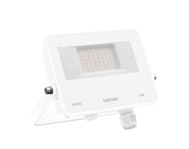 Century Italia Porteo CCT - spot - 16,2 x 3,6 x 14,4 cm - 20W LED inclus - couleur de lumière réglable - IP65 - blanc
