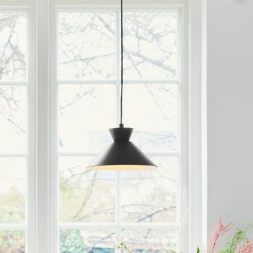 Nordlux Dial - lampe suspendue - Ø 25 x 213,5 cm - noir