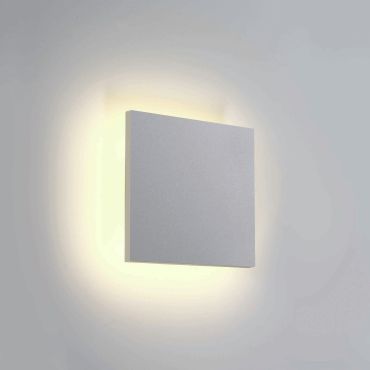 ONE Light Backlight Range - plafonnier/mur extérieur - 15 x 6 x 15 cm - 7W LED inclus - IP54 - blanc